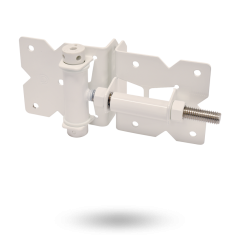 DD TECH STAINLESS STEEL HINGE - REGULAR SELF CLOSING ADJ NARROW TO NARROW WHITE