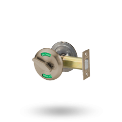ARROW OCCUPANCY INDICATOR DEADBOLT ANTIQUE BRASS