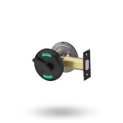 ARROW OCCUPANCY INDICATOR DEADBOLT ABS BLACK