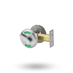 ARROW OCCUPANCY INDICATOR DEADBOLT SATIN CHROME