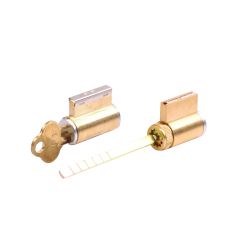EDV PAIR EXT/INT 6PIN CYL BRIGHT CHROME