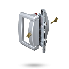 ARIA ENDEAVOUR SBML D HDL WITH SLIM PULL - DBL CYL SATIN CHROME