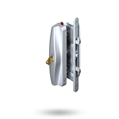 ARIA ENDEAVOUR SBML SLIM PULL WITH FLUSH PLATE - INT CYL SATIN CHROME