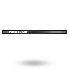 SECURITRON ELECTRO-MECHANICAL EXIT BAR - 915MM BLACK