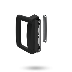 ARIA ENDEAVOUR D HNDL WITH COVER PLATE - BI-PARTING BLACK