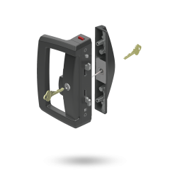 ARIA ENDEAVOUR D HDL WITH SLIM PULL - SNIB WITH 6PIN DEADLOCK DBL CYL