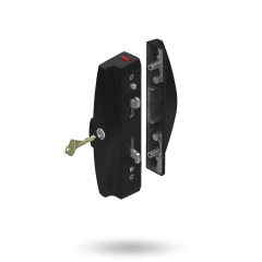 ARIA ENDEAVOUR SLIM PULL - SNIB WITH INT 5PIN CYL BLACK