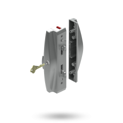 ARIA ENDEAVOUR SLIM PULL - SNIB WITH INT 5PIN CYL SATIN CHROME