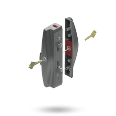 ARIA ENDEAVOUR SLIM PULL - SNIB WITH 5PIN DEADLOCK DBL CYL