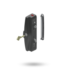 ARIA ENDEAVOUR SLIM PULL WITH COVER PLATE - SNIB WITH INT 5PIN CYL