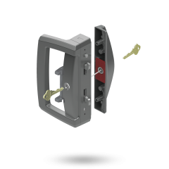 ARIA ENDEAVOUR D HDL WITH SLIM PULL - DISABILITY SNIB WITH 5PIN DEADLOCK DBL CYL