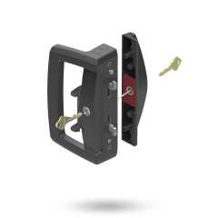 ARIA ENDEAVOUR D HDL WITH SLIM PULL - DISABILITY SNIB WITH 5PIN DEADLOCK DBL CYL