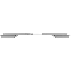 CONCEALED MECHANICAL DOOR COORDINATOR FOR DOUBLE DOORS