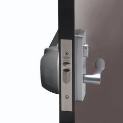 1 POINT EXIT DEVICE 60MM BS MORTICE LOCK 1200MM SIL