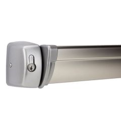 1 POINT RIM EXIT DEVICE CYL DOGGING 900MM SIL