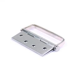 HINGE 100X75X2.5 D HDL STAINLESS STEEL