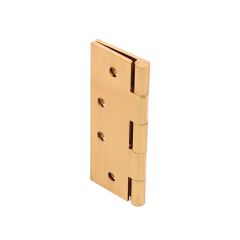 HINGE 100X75X3 F/PIN POLISHED BRASS