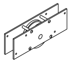 STERLING BOTTOM ROLLER STANDARD RAIL