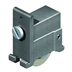 ADJUSTABLE REAR CARRIAGE AL DOORS 25KG DP BLACK