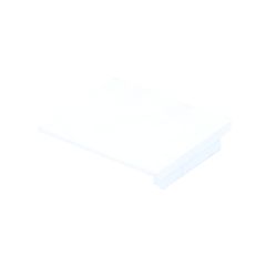 PELMET END CAP RH ARCTIC WHITE