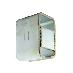 305 BRACKET SOFFIT FIX ADJUSTABLE CLOSED SATIN CHROME