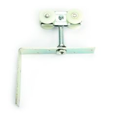 301 HANGER WOOD DOOR 4 WHEEL ANGLE PLATE NYLON