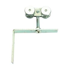 301 HANGER WOOD DOOR 4 WHEEL ANGLE PLATE STEEL