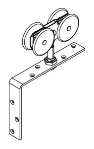 305 HANGER WOOD DOOR ANGLE PLATE