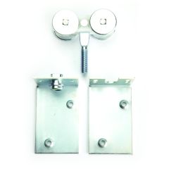 290 HANGER WOOD DOOR 4 WHEEL SIDE PLATE STEEL