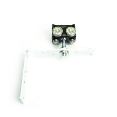 FLEXIROL STRAIGHT SLIDING HANGER CORNER PLATE FIX TIMBER DOOR