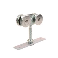 301 HANGER WOOD DOOR 4 WHEEL TOP PLATE STEEL