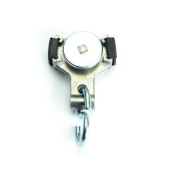 290 CURTAIN HANGER AND HOOK STEEL WHEELS