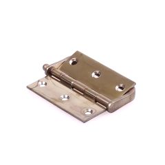 HINGE 75X63X2.5 D HDL POLISHED BRASS