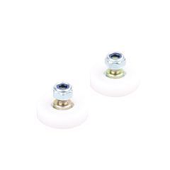WHEEL 25MM NYLON FLAT DP (2)