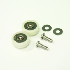 WHEEL 19MM NYLON FLAT T/BORE DP (2)