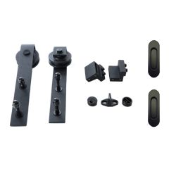 RUSTIC 100 SINGLE DOOR FITTINGS KIT