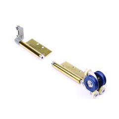 S/FOLD LH END HANGER GOLD SQ MORTICED GOLD