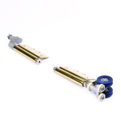 S/FOLD RH END HANGER GOLD SQ MORTICED GOLD