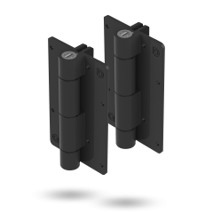 DD TECH KWIKFIT ALU SELF-CLOSING ADJUST HINGE - ALIGNMENT RIDGES