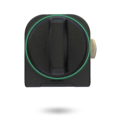 APERIO KL100 CABINET LOCK - SHORT 19MM DIAMETER BLACK