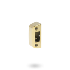 RIMLOCK D/LATCH STRIKE - METAL FRAME BRASS