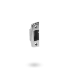 RIMLOCK D/LATCH STRIKE - TIMBER FRAME OPEN OUT SATIN CHROME PEARL