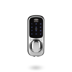 001TOUCH KEYPAD WITH 001 LATCH CP BRIGHT CHROME