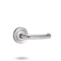 SYMPHONY 1200 SERIES ROSE EXT FIXED HALF SET WITH LEVER 70 SATIN CHROME