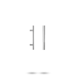 141 ENTRANCE HANDLES WITH 300MM CENTRES STAINLESS STEEL