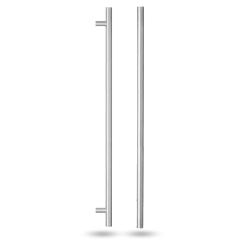 142 ENTRANCE HANDLES WITH 1000MM CENTRES STAINLESS STEEL