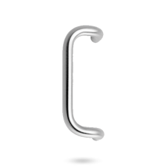 OFFSET PULL HDL & SCREWS SATIN CHROME