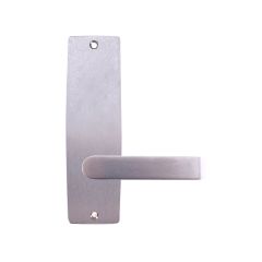 INT SQ END PLATE - LEVER 59 ONLY SATIN CHROME