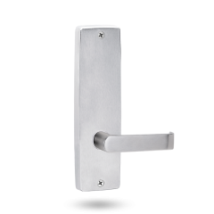 INT SQ END PLATE - LEVER 59 ONLY SATIN CHROME