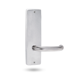 INT SQ END PLATE - LEVER 70 ONLY BRIGHT CHROME